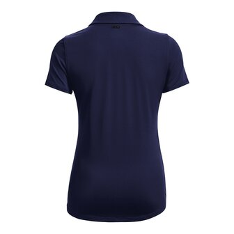 Dames Golfpolo Under Armour Zinger Short Sleeve Midnight Navy