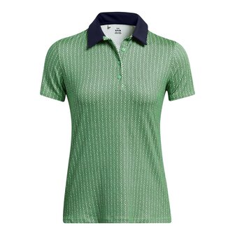 Dames Golfpolo Under Armour Playoff Ace Polo-Matrix Green Navy