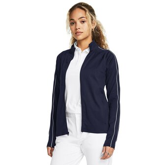 Dames Midlayer Under Armour FZ Navy