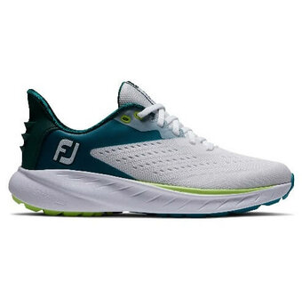 Footjoy Flex XP White Blue Lime