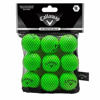 Callaway Soft Flight Groen indoor golfballen