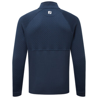 Footjoy Jacquard Thermal Cout Heren Midlayer Navy