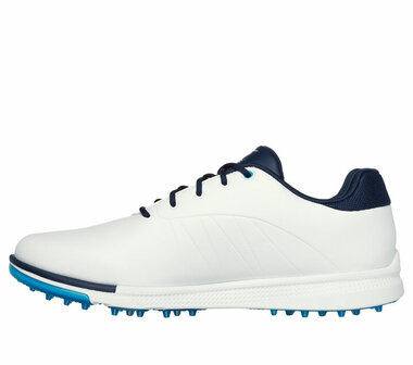 Skechers Go Golf Tempo GF Heren Golfschoenen Wit Blauw