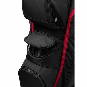 Wilson Staff I-Lock Cartbag Zwart Rood