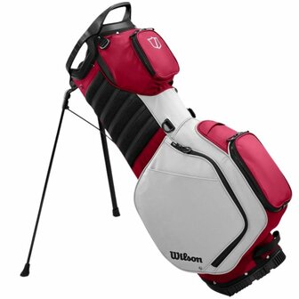 Wilson Staff Talus 14-Vaks Standbag Rood Wit