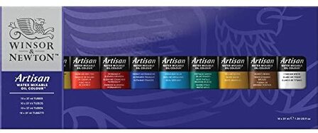 W&amp;N Artisan Olieverf Set 10-delige 37ML