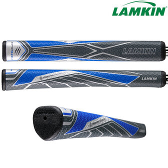 Putter Grip Lamkin Sink Fit Pistol Claw Rubber Grijs Blauw