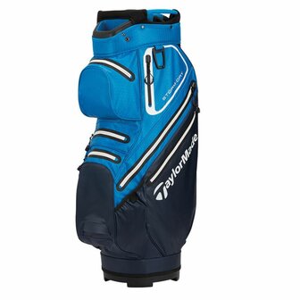 Taylormade TM23 Cartbag Storm Dry Waterproof Navy Blauw