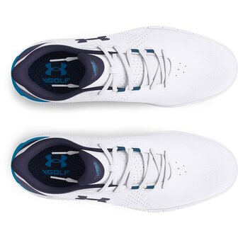 Golfschoenen Under Armour Drive Fade SL Wit Navy