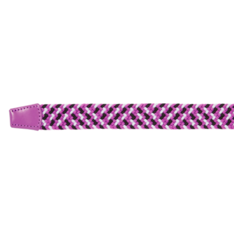 FootJoy Braided Golfriem Dames Zwart/Wit/Berry