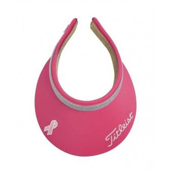 Titleist Pink Ribbon visor Roze Grijs