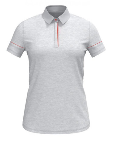 Under Armour Zinger SS Heather Polo Halo Gray