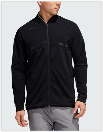 Adidas Hybrid F Zip Jacket Zwart