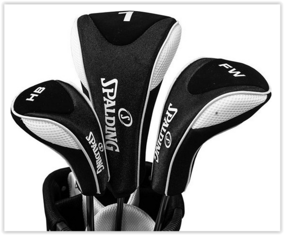 Spalding True Black Heren Golfset Staal