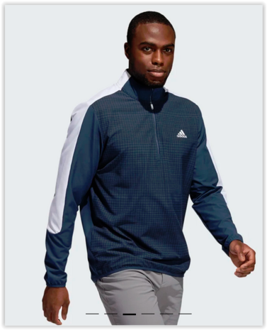 quarter zip pullover adidas