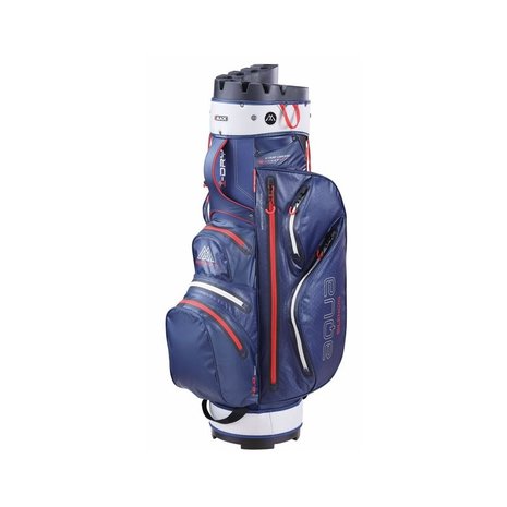 Big Max Aqua Silencio 3 Cartbag Navy Silver Red