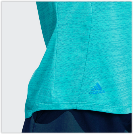 Adidas Spaced Dyed Dames Golfpolo Blurus