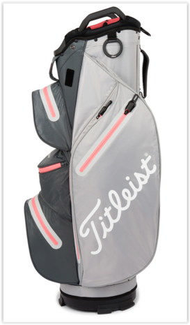 Titleist Cart 14 StaDry Charcoal Gray Coral