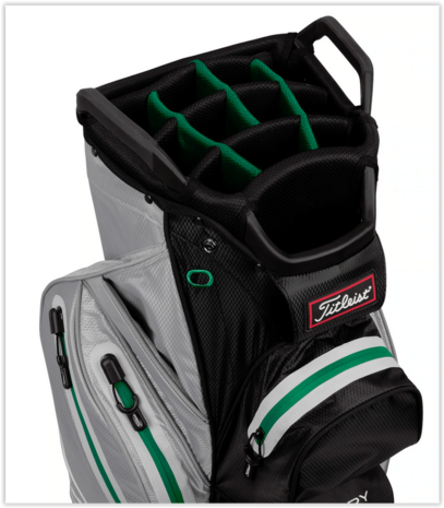 Titleist Cart 14 StaDry Charcoal Gray Green