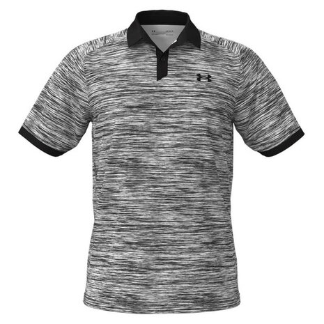 Under Armour Iso-Chill ABE Twist Polo Black White