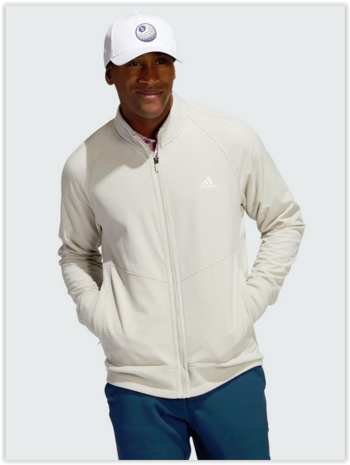 Adidas Statement Full Zip Jacket Beige