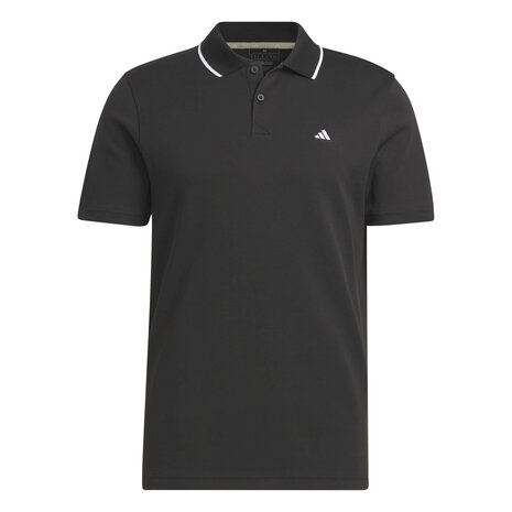 Golfpolo Heren Adidas Go To Pique Zwart