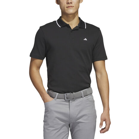 Golfpolo Heren Adidas Go To Pique Zwart