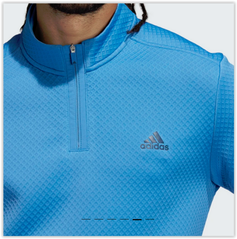 Adidas Primegreen Water Restistant Quarter Zipp Sweater Blauw