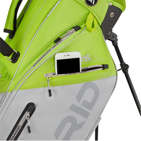 Standbag Big Max Dri Lite Hybrid Plus Lime Gray