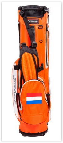 Titleist Players 4 Plus Stadry Standbag Orange White