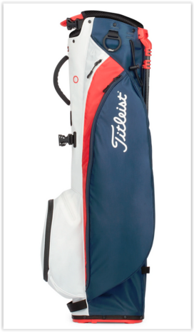 Titleist Players 4 Carbon Standbag Navy White Red