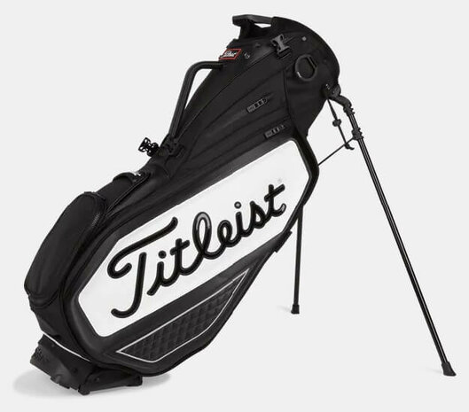 Titleist Jet Black Premium Stand Bag Black White