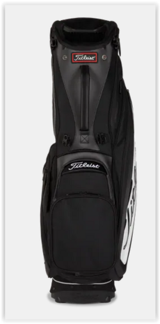 Titleist Jet Black Premium Stand Bag Black White