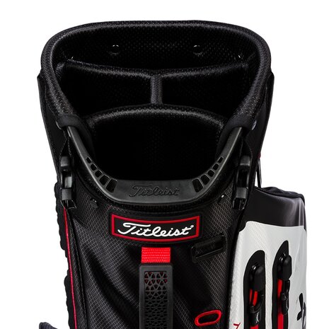 Titleist Players 4 Plus Stadry Standbag Graphite Black Red