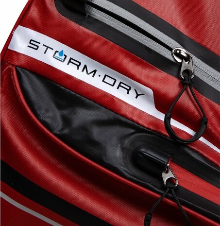 Taylormade TM22 Storm Dry Waterproof Driver Bag Red Black