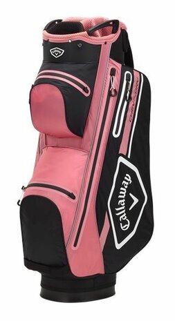 Callaway Chev Dry 14 Waterproof Cartbag - Zwart Pink