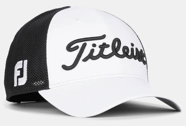 Titleist Tour Performance Mesh Cap Black White