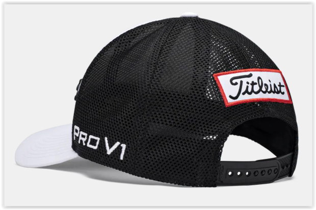 Titleist Tour Performance Mesh Cap Black White