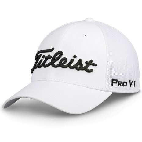 Titleist Tour Sports Mesh Cap White