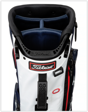 Titleist Players 4 Plus Stadry Standbag Navy White Red