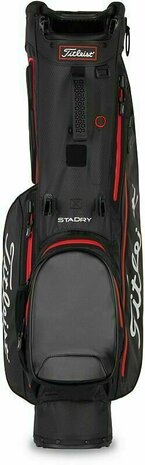 Titleist Players 4 Stadry Standbag Black Red