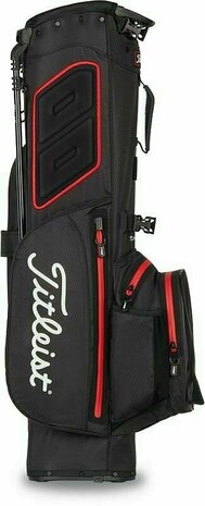 Titleist Players 4 Stadry Standbag Black Red