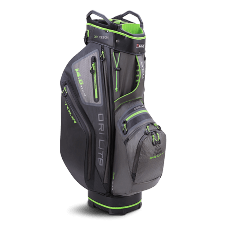 Big Max Dri Lite Tour Cartbag Charcoal Black Lime