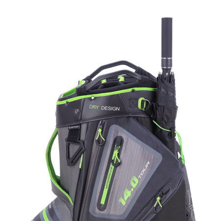 Big Max Dri Lite Tour Cartbag Charcoal Black Lime