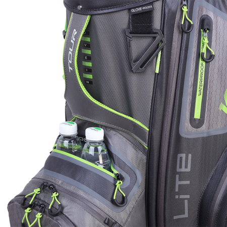 Big Max Dri Lite Tour Cartbag Charcoal Black Lime