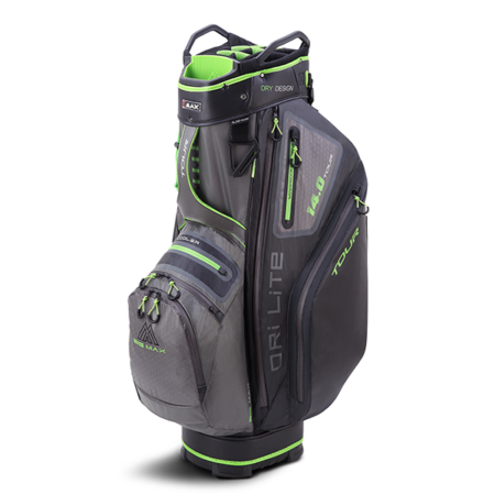 Big Max Dri Lite Tour Cartbag Charcoal Black Lime