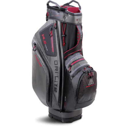 Big Max Dri Lite Tour Cartbag Black  Charcoal Burgundy