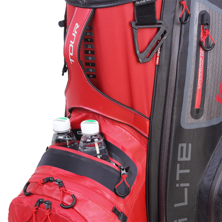 Big Max Dri Lite Tour Cartbag Red Black