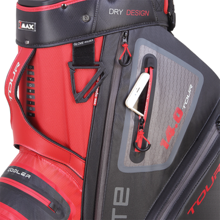 Big Max Dri Lite Tour Cartbag Red Black