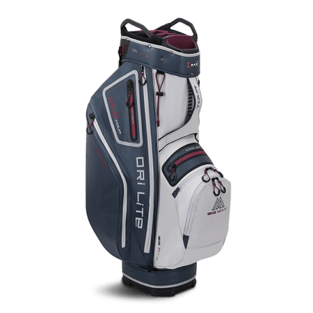 Big Max Dri Lite Tour Cartbag Navy Grey Burgundy